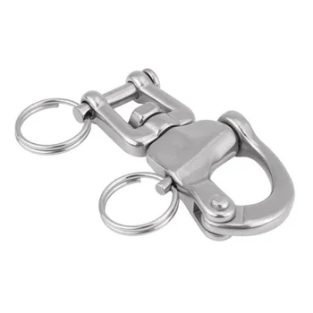 

Boat Snap Shackle Hardware 2-3/4-Inch Jaw Swivel For Sailboat Spinnaker