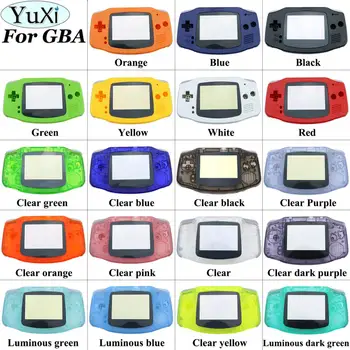 

YuXi Plastic Colorful Housing Shell Case Repair for Nintend for Gameboy Advance for GBA Housing Case Console Buttons Screw
