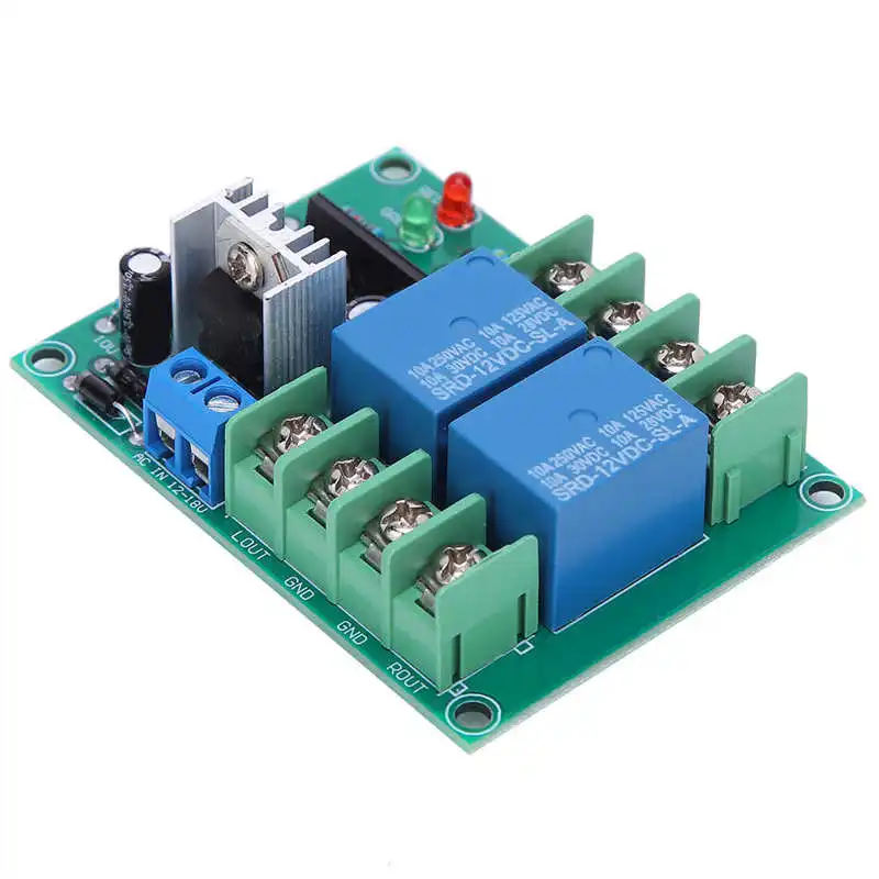 Speaker Protection audio speaker protection board Dual Channel Power-On Mute Delay Component AC12-18V 10A Protect Speakers/Power Amplifier Board
