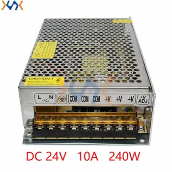 

DC 24V 10A 240W Converter Adapter Power Supply for LED Light CCTV AC110V 220V