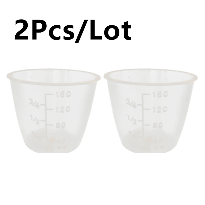 2Pcs/Lot Hot Sale Rice Cooker Measurement Tools Measuring Cup Food Grade  Plastic Rice for Dry and Liquid Ingredients (160ml) - AliExpress