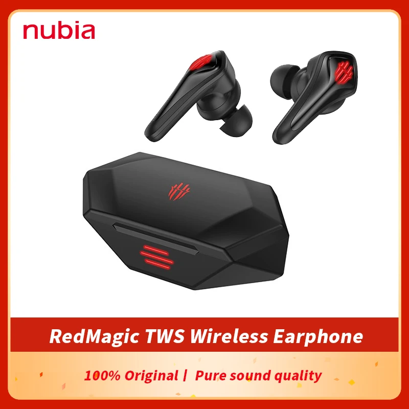 Беспроводные Игровые наушники RedMagic TWS оригинальные Bluetooth-наушники Nubia Redmagic Cyberpods