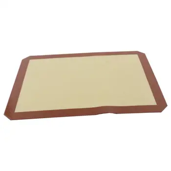 

Silica Ge BBQ Grill Pad Barbecue Baking Heat-resistant Pad Cut Around Cook Plate Red 40x30cm For Outdoor Party Grill Mat Tools