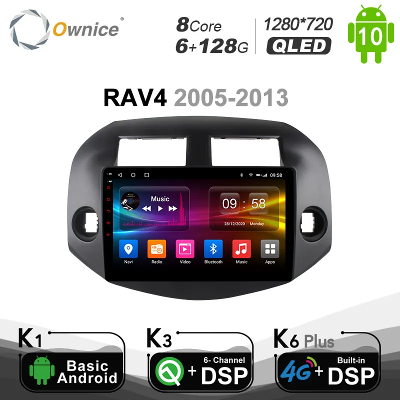 6G + 128G Ownice Octa 8 Core 2 Din Android 10 0 автомобиль радио плеер GPS DVR 4 аппарат не привязан к