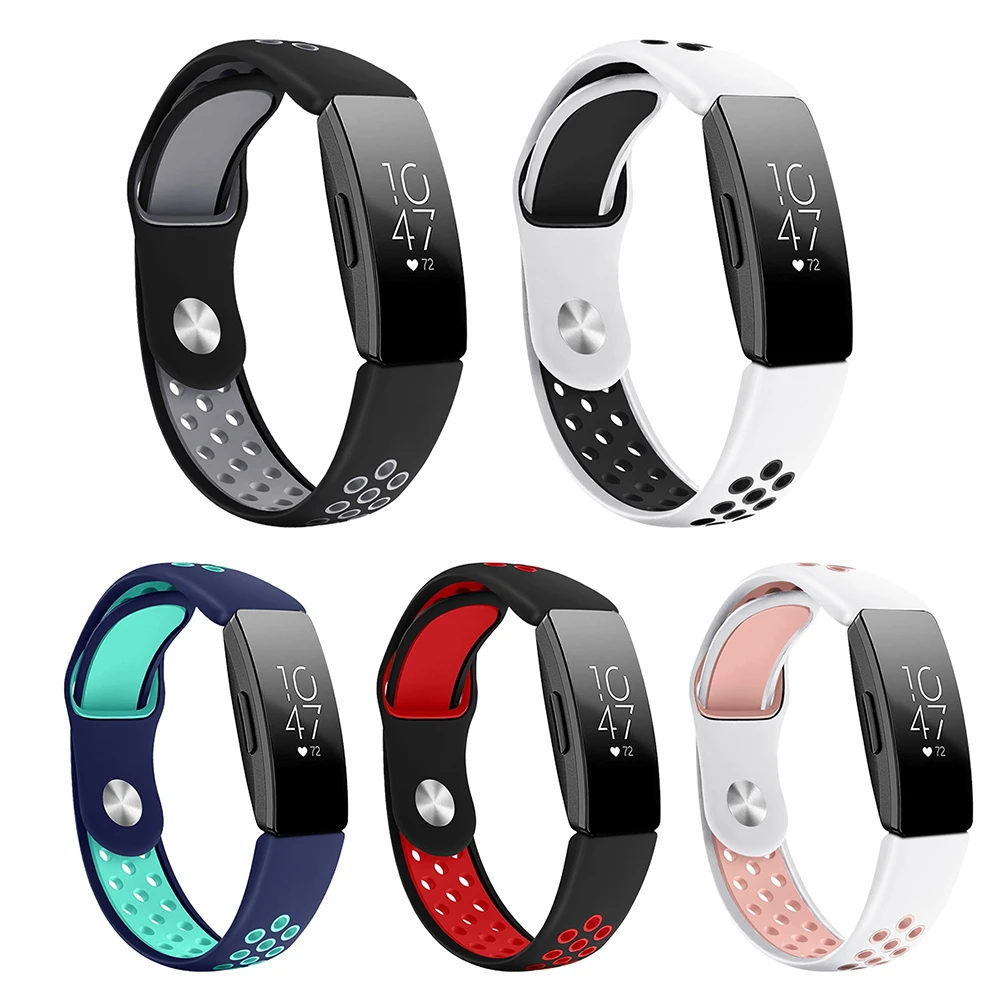 MIIQNUS 1 шт. для Fit bit Inspire умный браслет сменный для Fit bit Inspire HR фитнес-трекер силиконовый спортивный ремешок