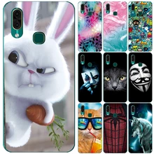 Funda de silicona GUCOON para Leagoo S11 M12 M13 funda protectora suave TPU funda trasera dibujos animados Lobo Rosa Flores parachoques Shel(China)