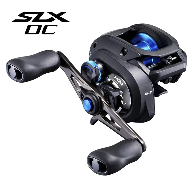 2019 SHIMANO SLX DC 151 150HG 151HG 151XG Baitcasting Fishing Reel HAGANE I-DC4 Super Free Spool Low Profile Fishing Tackle