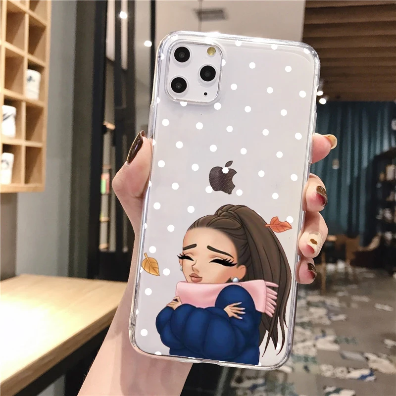 God Is A Woman Thank U Next Ariana Grande TPU Мягкий силиконовый чехол для телефона iPhone 12 11Pro MAX 12mini SE 6s
