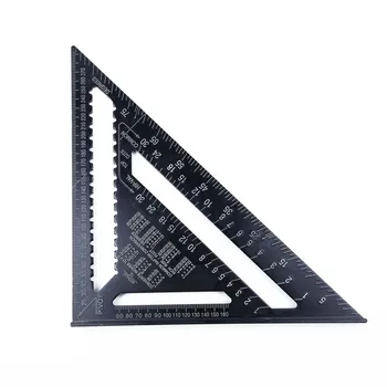 

30CM 12 ROOFING SPEED SQUARE ALUMINIUM RAFTER ANGLE MEASURE TRIANGLE GUIDE