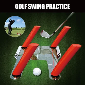 

Golf Putting Mirror Alignment Training Aid Swing Trainer Eye Line Practice Training Tool YA88