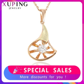 

Xuping Fashion Pendant High Quality New Design for Girl Lucky Synthetic Cubic Zirconia Pendants Jewelry 30482