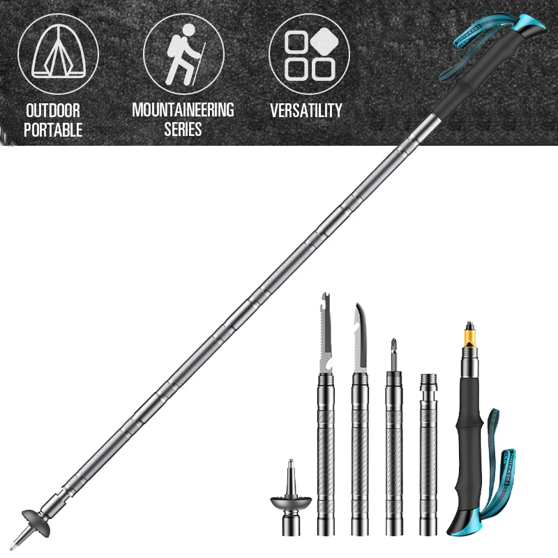survival trekking pole