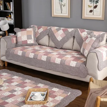 

Sofa Cover Living Room Slipcover Sectional Corner Couch Cover One Piece Armrest Washable Removable Sofa Towel Slip Resistant