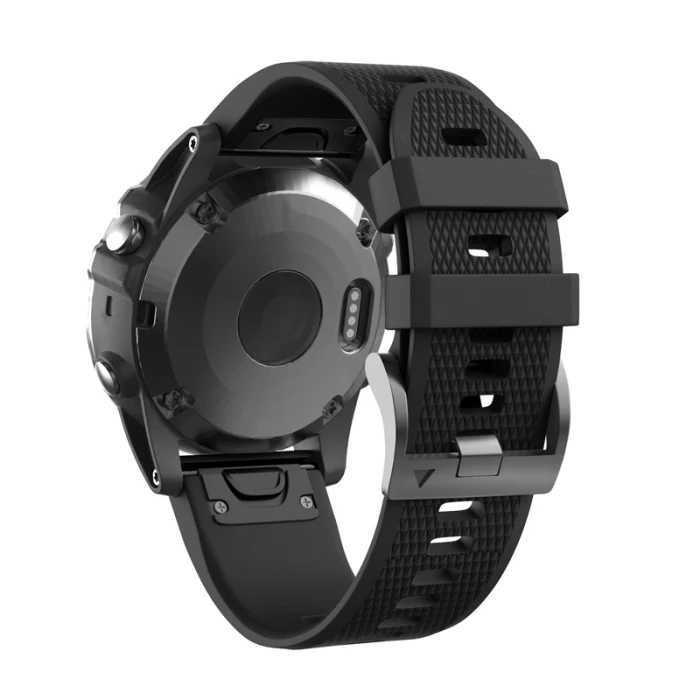 22 мм силиконовый ремешок часы ремешок Quick Release для Garmin Fenix 5 5X Plus PUO88