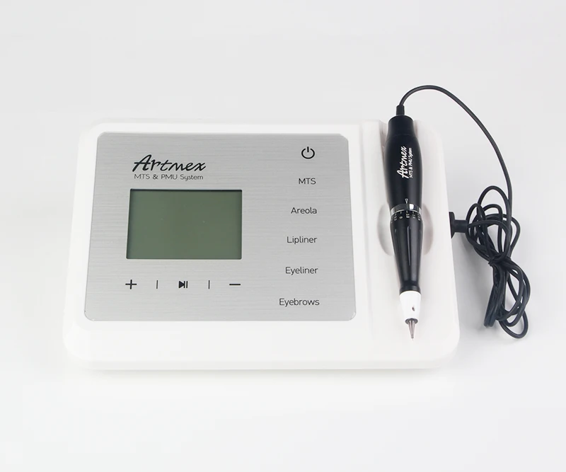 Дропшиппинг новейшая Перманентная тату машинка для макияжа Artmex V9 Eye Brow губ Вращающаяся ручка MTS PMU система с V9 иглой татуировки