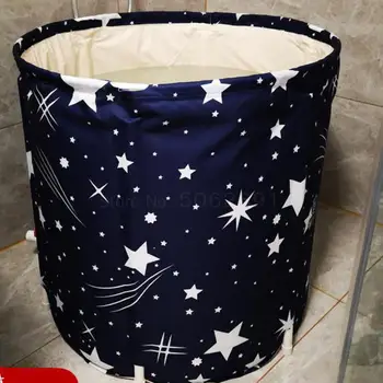 

Bath Barrel Adult Bath Barrel Inflatable Bath Barrel Household Thickening Children's Bath Pot Folding Bath Barrel Body