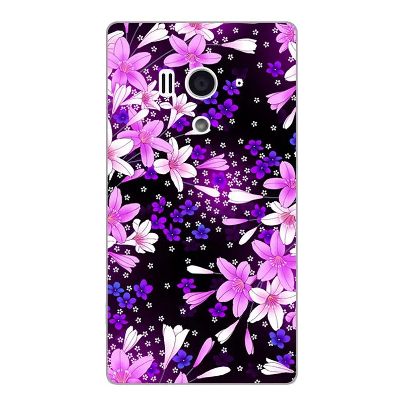 Чехол для Sony Xperia Acro S LT26w жесткий пластиковый чехол на заднюю панель чехлы с