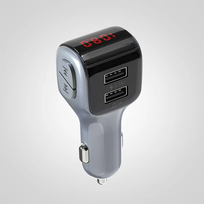 Bluetooth 5,0 FM передатчик автомобильный модулятор беспроводной двойной USB зарядное устройство MP3-плеер GK8899