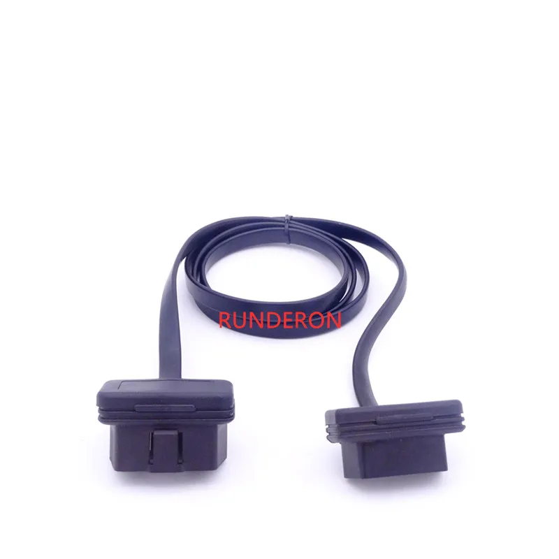 Автомобильный OBD 2 16PIN Соединительный кабель штекер к женскому ELM327 диагностические соединительные кабели