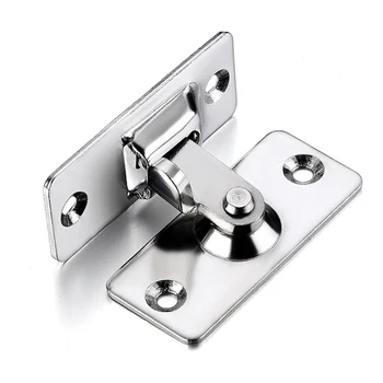

Push Pull Button Cabinet Hotel Security Tools Door Lock Sliding Chain Shift 90 Degree Stainless Steel Clasp Latch Home
