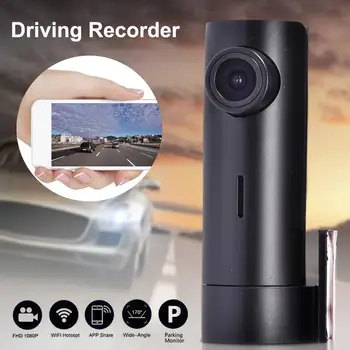 

1080P Night Vision Car DVR Dash Cam Driving Recorder Wireless WIFI Hidden 170 Degree Wide-angle Loop Recording G Sensor WDR