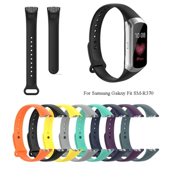 

1PC Silicone Watch Band Bracelet Strap for Samsung Galaxy Replacement Accessories Soft Fit SM-R370 Smart Watch Accessories