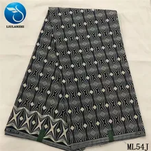 Воск liulanzhi ткани в африканском стиле горячая Распродажа настоящая вощеная ткань Анкара хлопок воск ткань 6 ярдов/партия торговля ML54J01-ML54J26