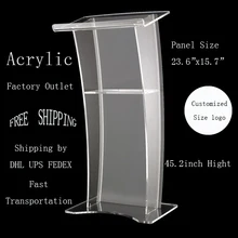 Акриловые подиумы Подиум/трибуна акриловая церковная кафедра прозрачная акриловая церковная кафедра деревянная Подиум современная кафедра