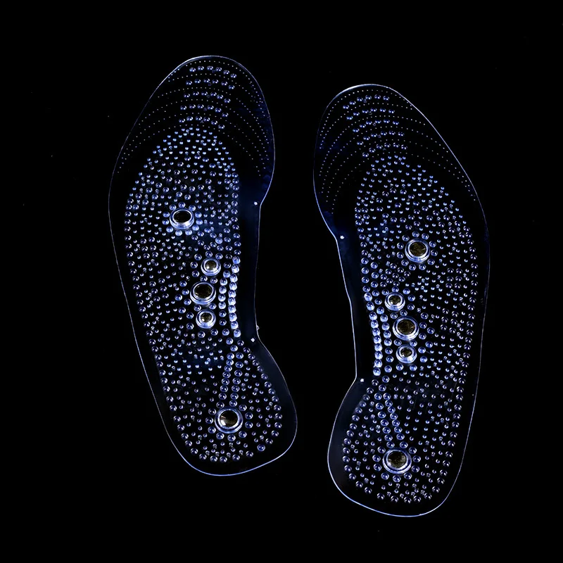 Weight Loss Insole Magnetic Therapy Weight Loss Insole Massage Foot Care Insole Silicone Gel Insert Health Massage Insole