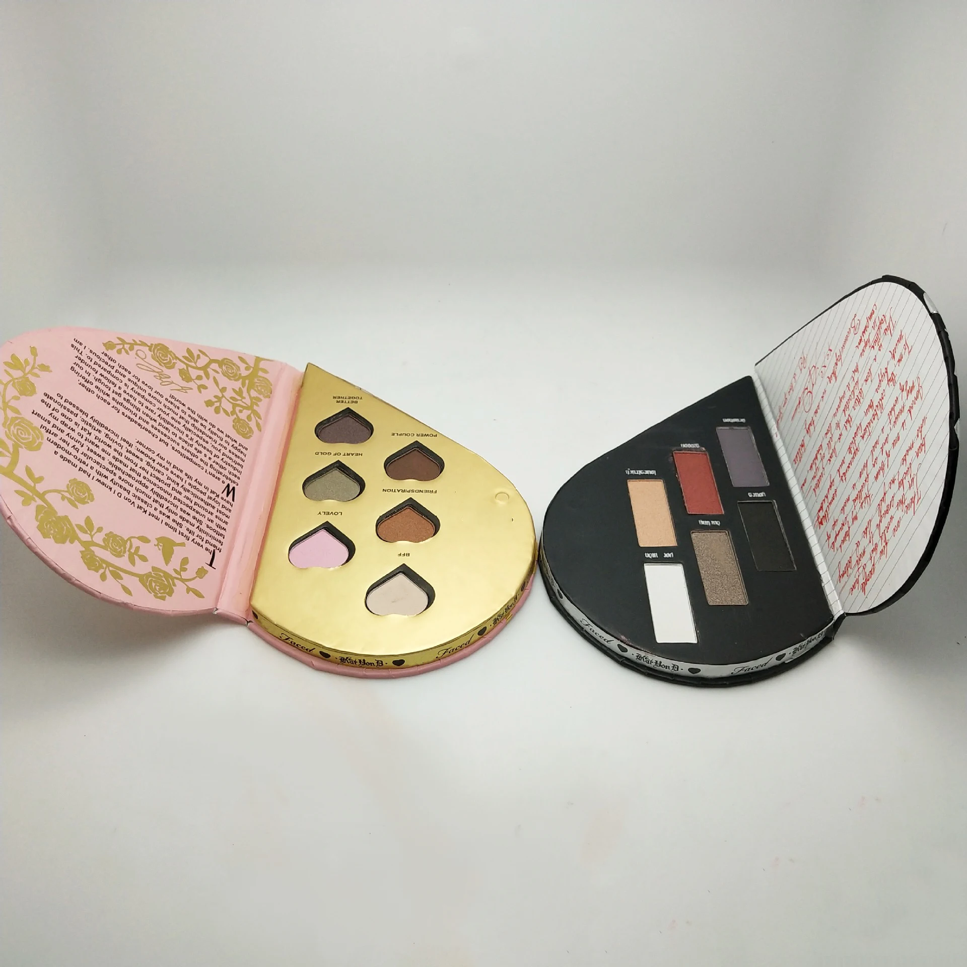 

2 disks 6 Color Eyeshadow Palette Matte Eye Shadow Diamond Shimmer Eye Primer Eye Shadow Women Gift Smoky/Warm Color