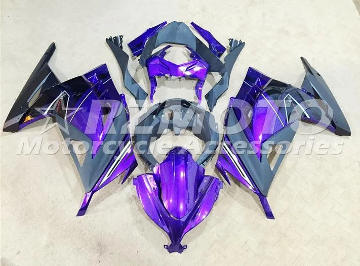 New ABS Motorcycle Fairings kit Fit for KAWASAKI Ninja 300 2013---2019 EX300 13 14 15 16 17 18 Bodywork set custom purple | Автомобили и