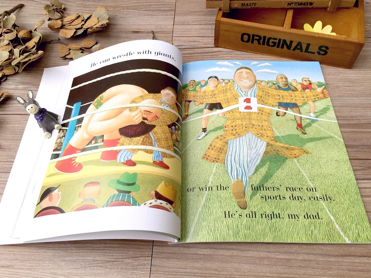 My Dad and My Mum Anthony Browne English Picture Books Children Kids Learning Educational Books