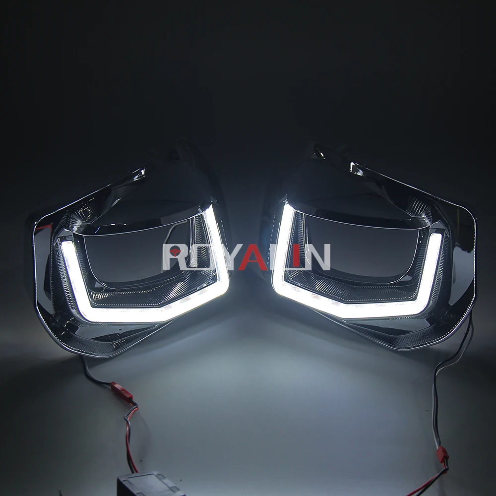 ROYALIN фары модифицированный светодиодный DRL указатели поворота для Cruze 2009