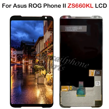 

AMOLED For ASUS ROG Phone 2 Phone2 PhoneⅡ ZS660KL LCD Display+Touch Screen Digitizer Assembly Repairs For ZS660KL LCD