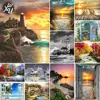 Sea View Full Drill Mosaic Art Diamond Painting Kits 1