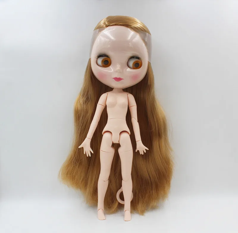 Специальная, Blyth doll, 19 шарнирных кукла тела и 7 шарнирных кукла тела, Обнаженная кукла, может изменить цвет тела и волосы, серия 52