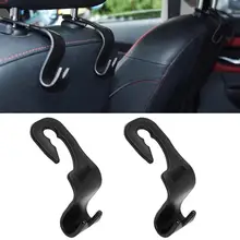 20 кг несущие автомобильные крючки на заднее/заднее сиденье для подвешивания авто товары Универсальная автомобильная вешалка сумка Органайзер держатель крючки на заднее сиденье