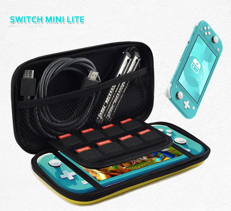 BEESCLOVER Портативный чехол для хранения для Switch Lite игровая консоль с мультипликационным принтом противоударный защитный чехол EVA d35