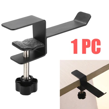 

Universal Steel Headphone Clamp Clip Mount Holder Hanger Hook Headset Shelf Rack Earphones Stand with Screw