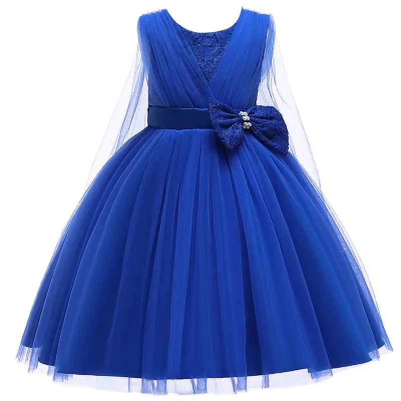 

Tutu European and American new girls princess dress Mesh flower girl dress