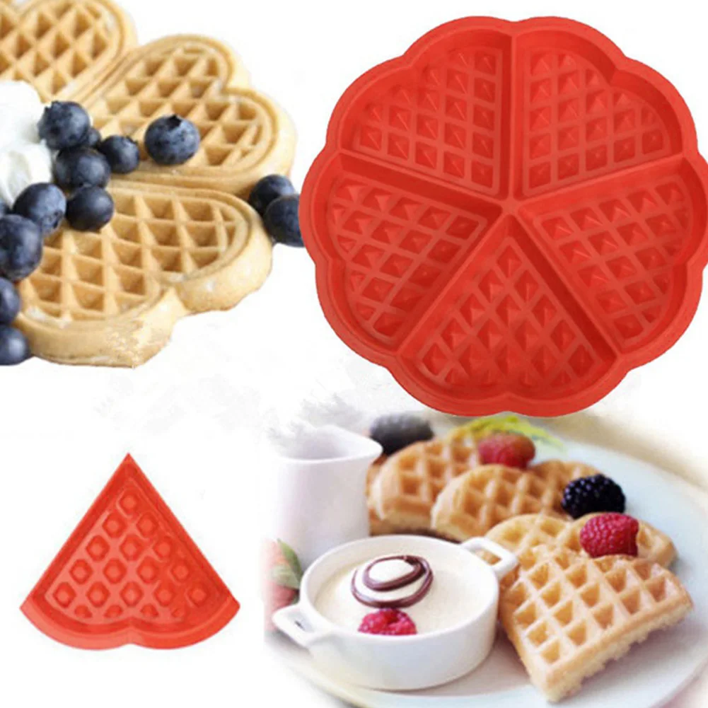 Silicone waffle cake chocolate DIY pan mold pastry baking mould