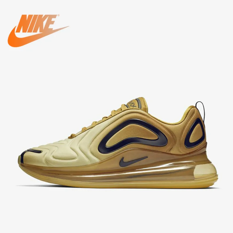 Оригинальный Nike Оригинальные кроссовки Air Max 720 кроссовки Для мужчин дышащая спортивная уличная спортивная обувь новый список AO2924-700
