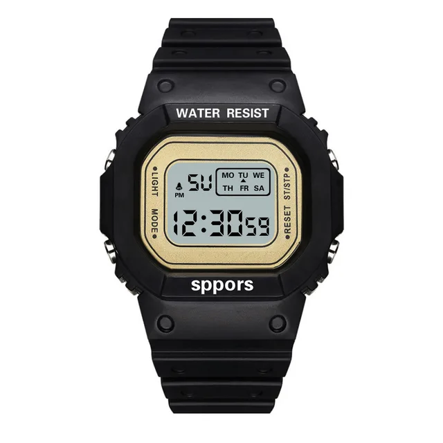 New Fashion Transparent Digital Watch Square Women Watches Sports Electronic Wrist Watch Reloj Mujer Clock Dropshipping Style 8