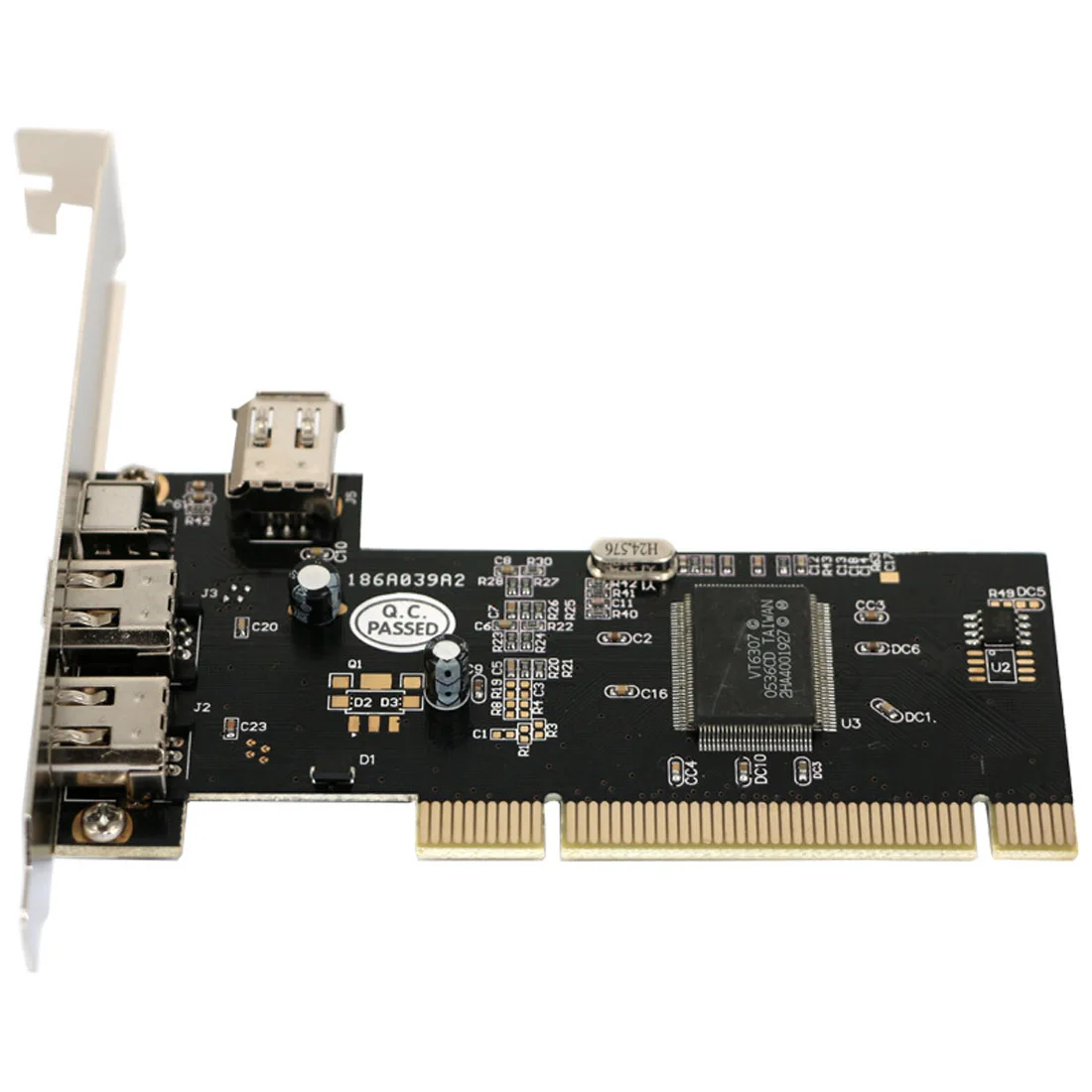 Компьютер Combo 1394A 4 порта(3+ 1) контроллер расширение карты адаптер модуль PCI 3x6 Pin 1x4 Pin w IEEE 1394 кабель для Firewire