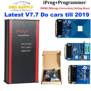 

New Arrival Iprog+ Iprog Pro Programmer Support IMMO Mileage Correction Airbag Reset till year 2019 Better Than Carprog Tango