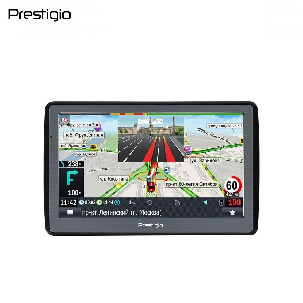 Навигатор Prestigio GeoVision 7060 7&quot 800x480 Cortex A7 4 Гб Windows CE 6.1 PGPS7060CIS04GBPG (с дюймовым экраном) |