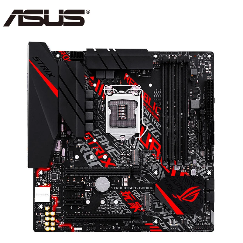 ASUS ROG strix B360-G Micro-ATX DDR4 LGA1151 разъем игровая материнская плата уровень производительности до