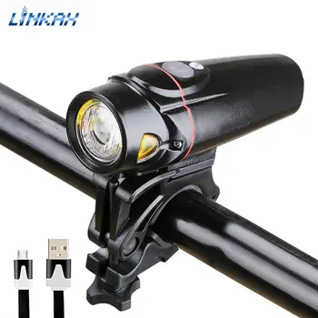 

Automatic Sensing LED Bicycle Light USB Rechargeable Portable Flashlight Waterproof Bright Bike Cycling Lamp for Mountains Bike