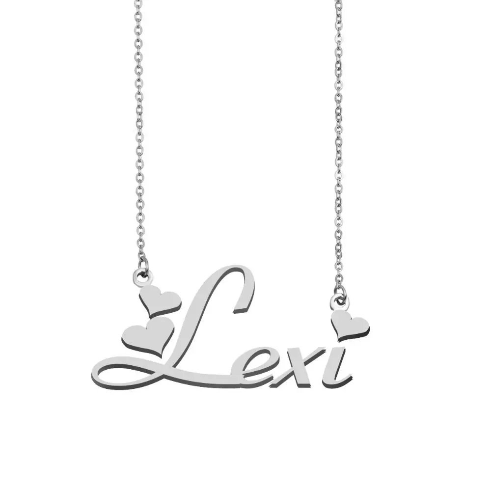 Lexi Name Necklace Personalised Women 