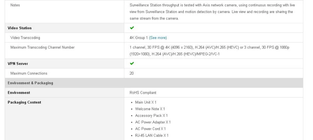 Synology Disk Station NAS DS218+ 2-bay бездисковой Nas сервер Nfs Сетевое хранилище облачным хранилищем 3 года гарантии сервер для хранения